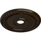 Ekena Millwork Wreath Ceiling Medallion (Fits Canopies up to 6"), Hand-Painted Bronze, 21 1/8"OD x 3 5/8"ID x 7/8"P CM21WRBZS - alternate 2